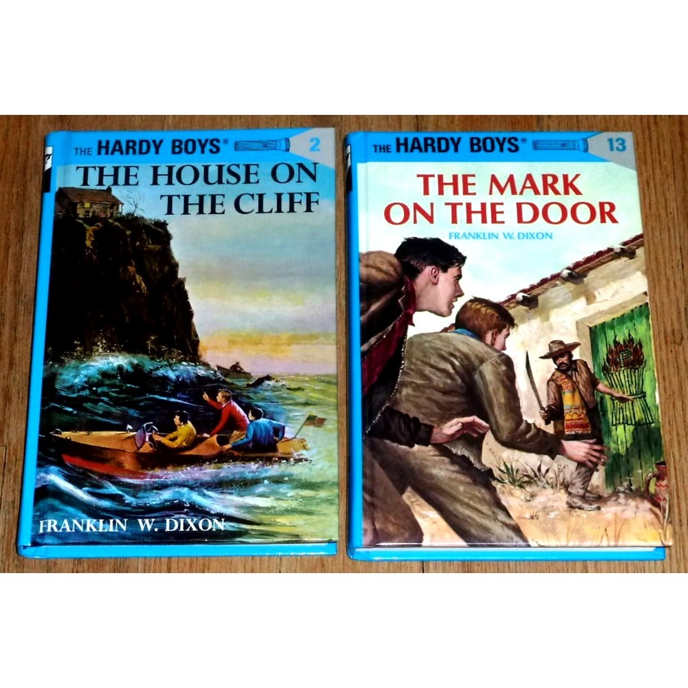 Hardy Boys: Book 2 and 13 House on the Cliff, Mark on the Door Flashlight Series